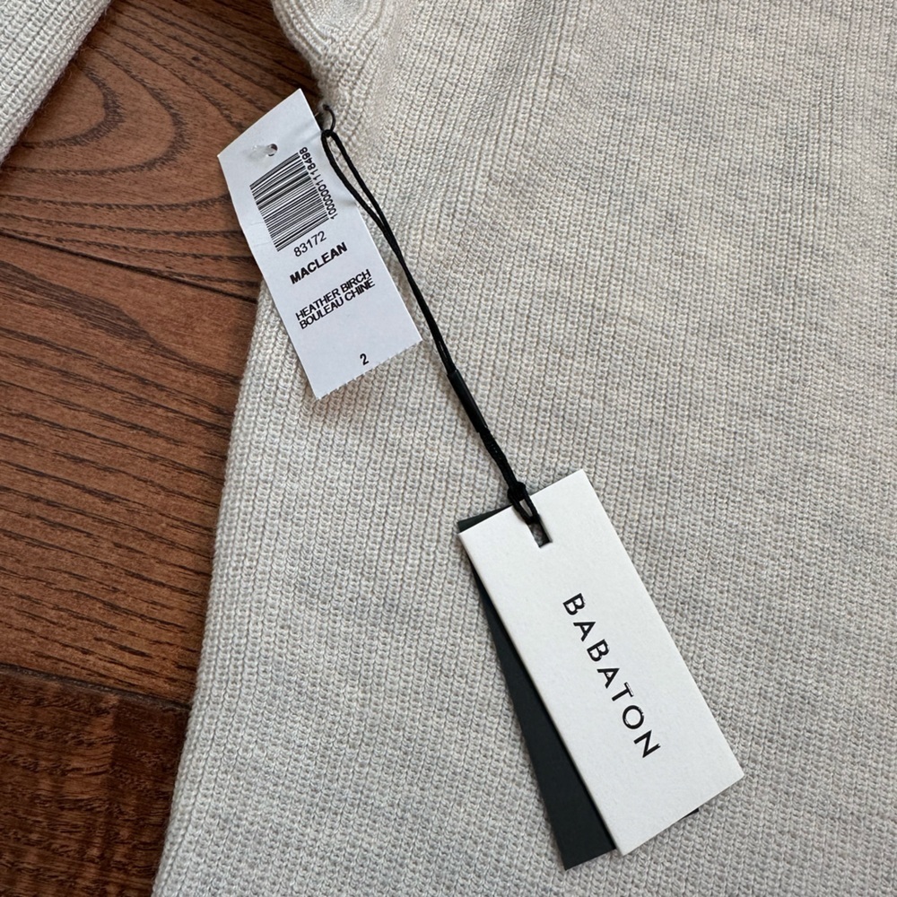 NWT Babaton Aritzia Maclean Merino Wool Dress - Picture 11 of 15